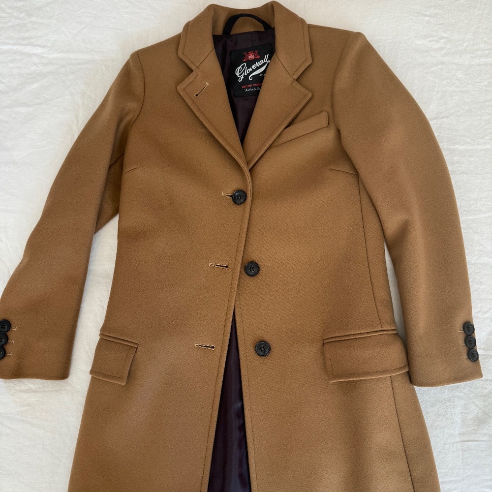 Gloverall British Camel XS Peacoat